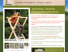 Tablet Screenshot of ansitzleiter.de